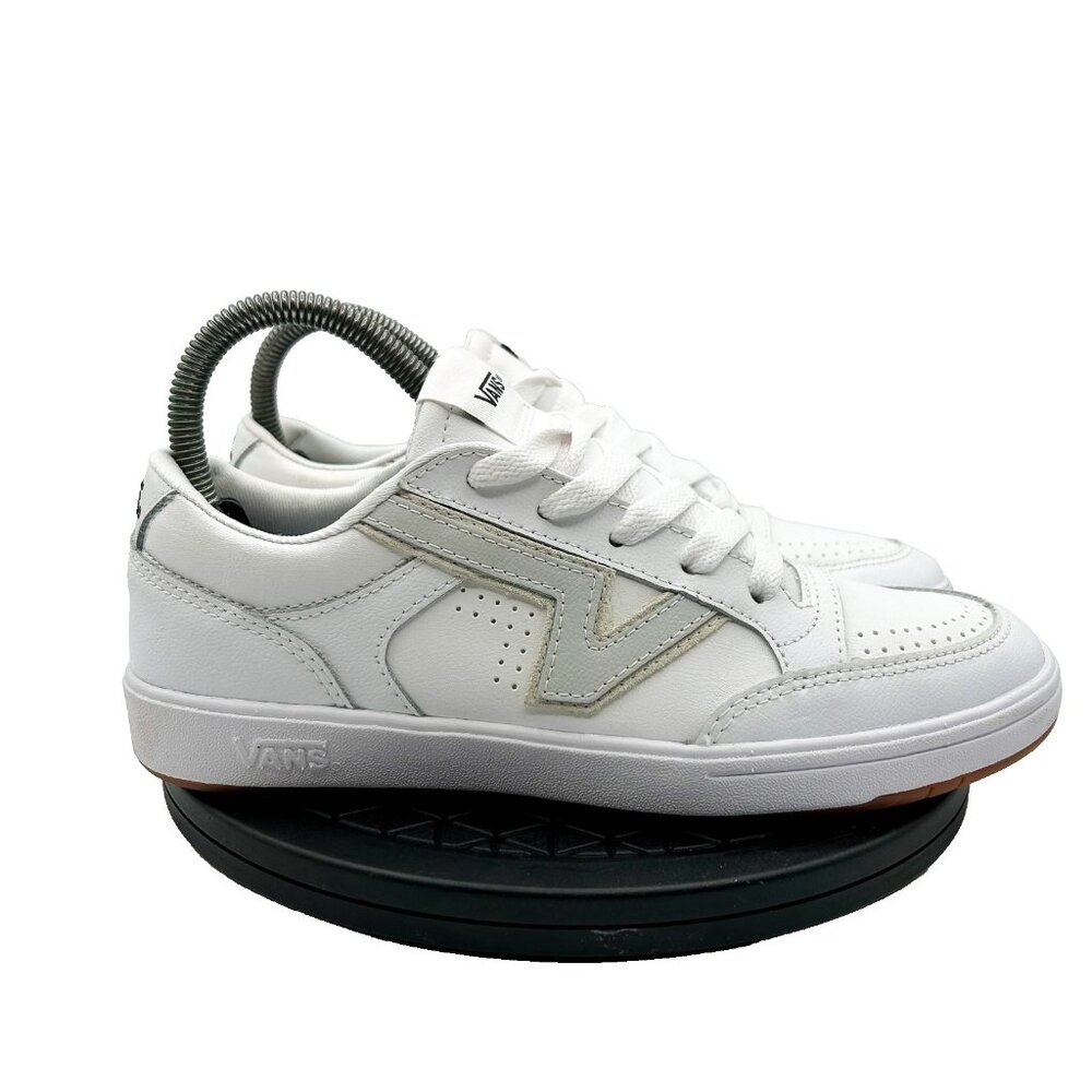 Vans Unisex Lowland Comfycush 500264 White Casual Shoes Sneakers Size M 6 W 7.5